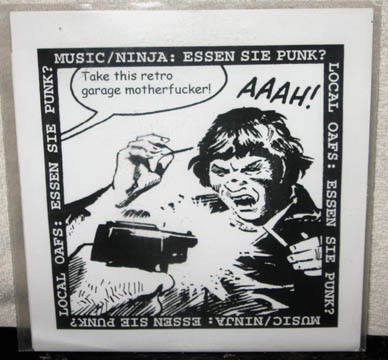 LOCAL OAFS/MUSIC-NINJA "Split" 7" (Strandad Sjobuse) Import